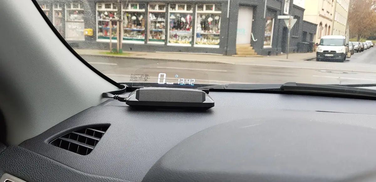 Car Head Up Display - Windshield Speed Projector photo review