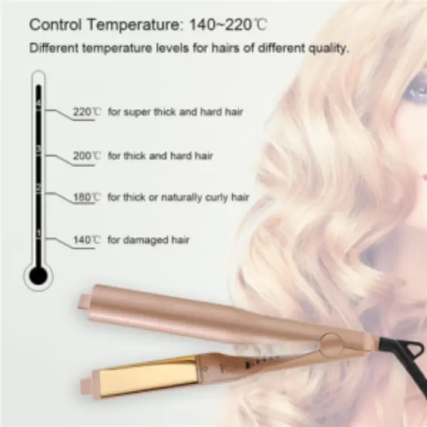 2 In 1 Twist Straightening Curling Iron3