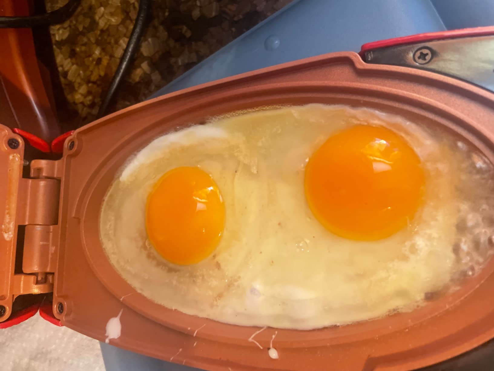 Double-Coated Non Stick Copper 5 Minute Cooker Pan photo review