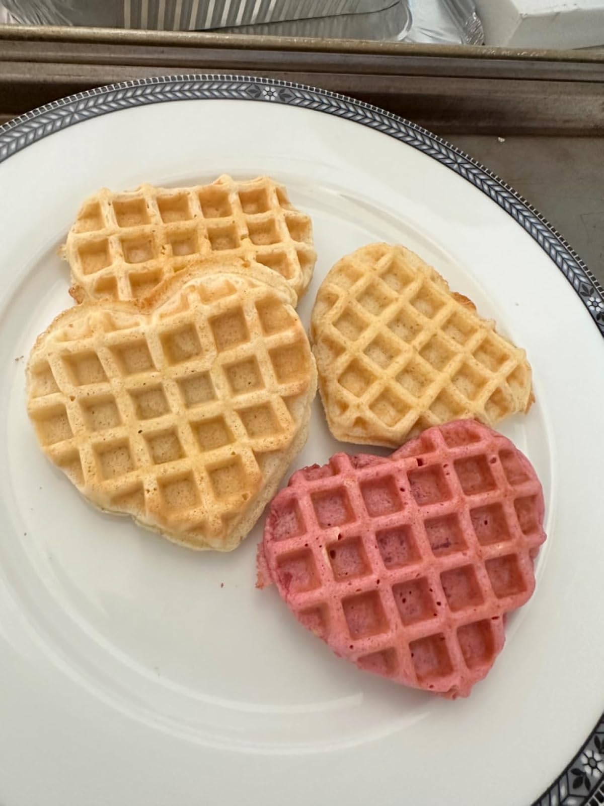 Double Plate Electric Waffle Maker Machine Mini Heart 220V photo review