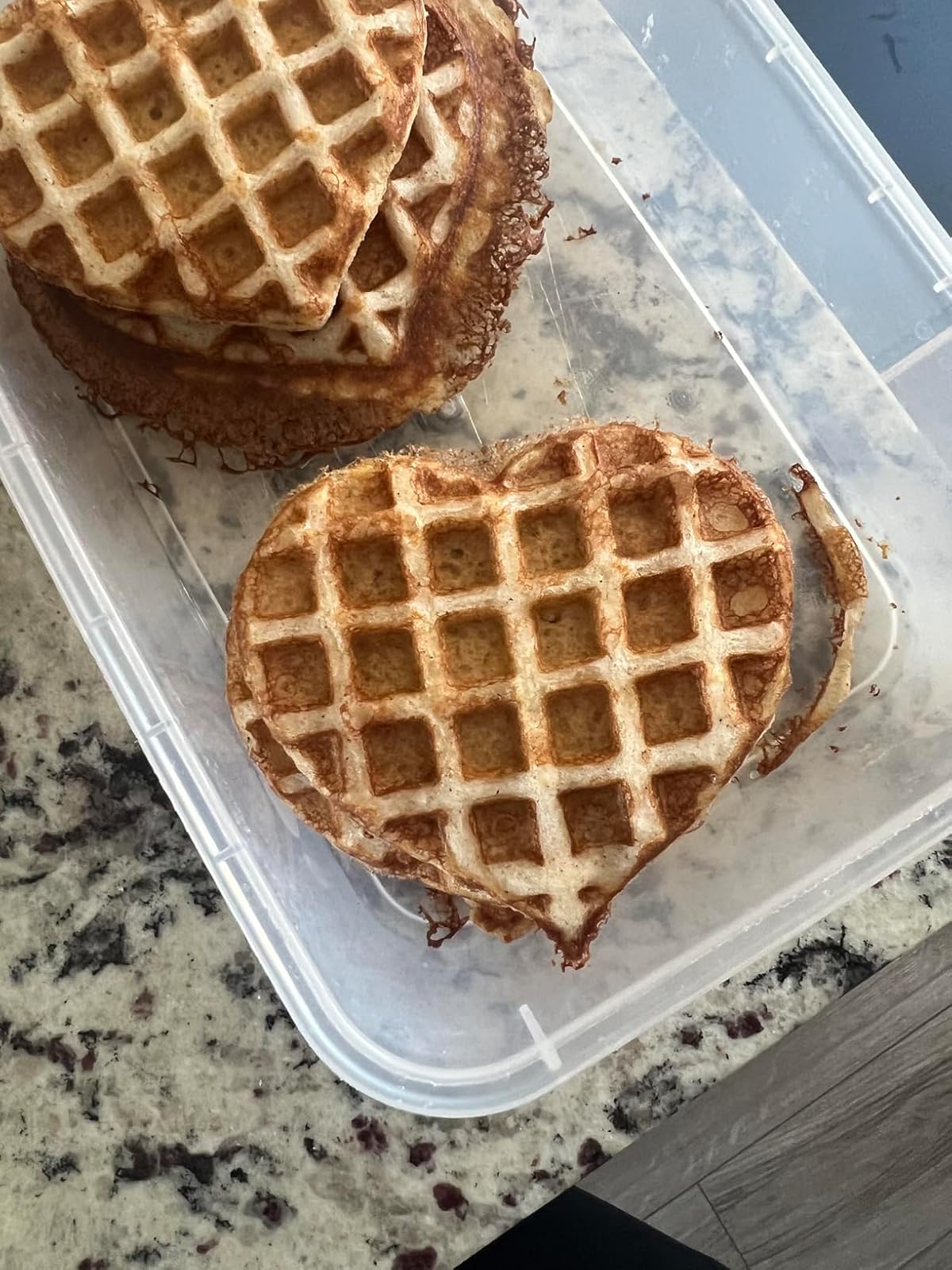 Double Plate Electric Waffle Maker Machine Mini Heart 220V photo review