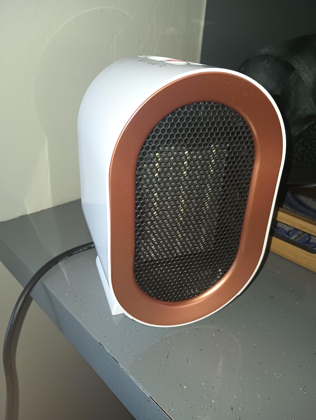 Portable Mini Desktop Electric Heater for Home & Office photo review