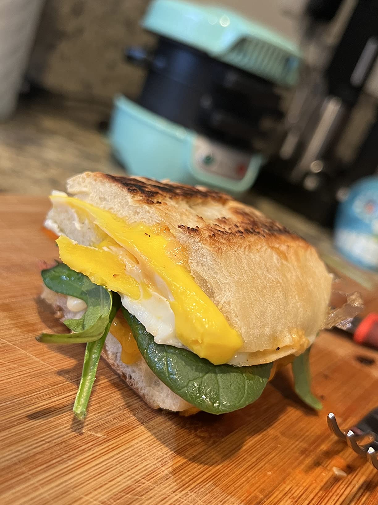 Breakfast Sandwich & Waffle Maker With Egg Cooker photo review