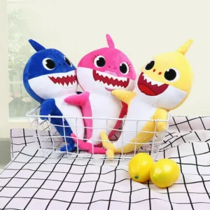 Baby Shark With Cartoon Music Plush Toy1