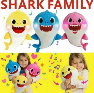 Baby Shark With Cartoon Music Plush Toy3