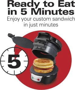 Breakfast-Sandwich-Waffle-Maker-With-Egg-Cooker