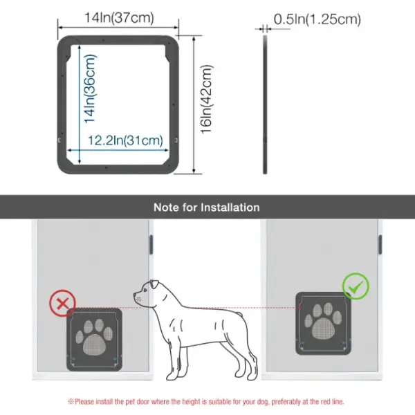 Controllable Access Pet Door3