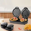 Double-Plate-Electric-Waffle-Maker-Machine-Mini-Heart-220V