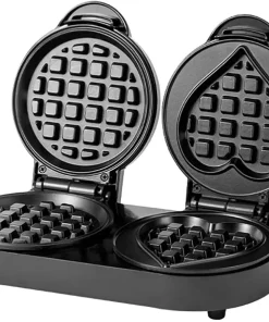 Double-Plate-Electric-Waffle-Maker-Machine-Mini-Heart-220V