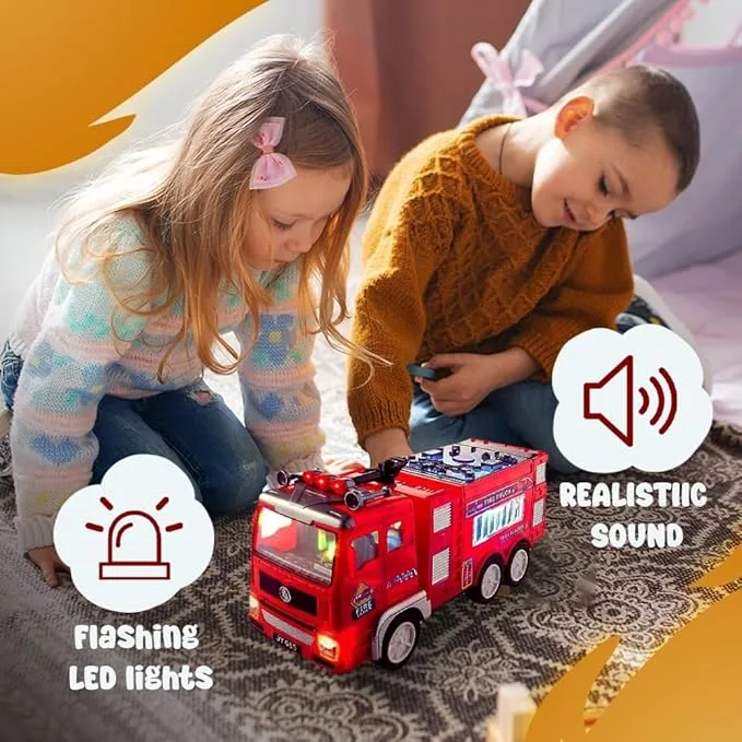 Electric-Fire-Truck-Kids-Toy-–-Engaging-Interactive-Features-with-Striking-Firetruck-Lights