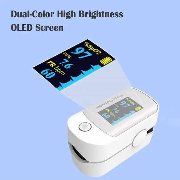 Finger Blood Pressure Pulse Oximeter4