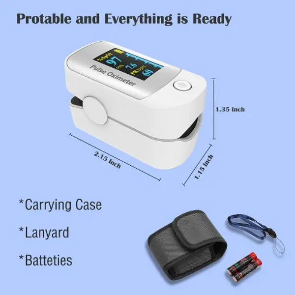 Finger Blood Pressure Pulse Oximeter6