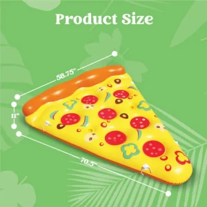 Giant Pizza Slice Pool Floaty Party Toys3