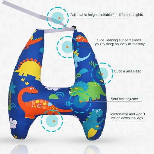 H-Shape-Kids-Car-Travel-Pillow-Baby-Toddler-Travel-Pillows-For-Car-Seat-Support-The-Body-And-Head