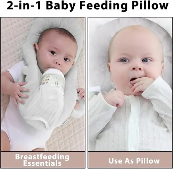 Handsfree Soft Baby Feeding Support Pillow2