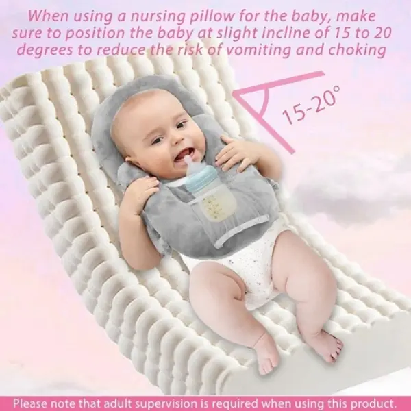 Handsfree Soft Baby Feeding Support Pillow3