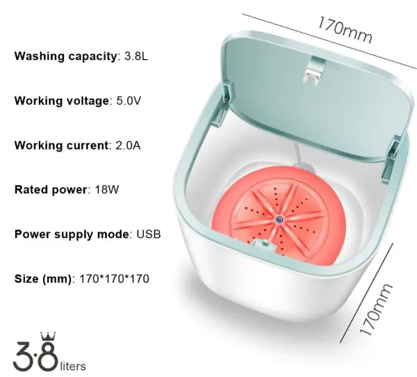 Mini Portable Washing Machine6