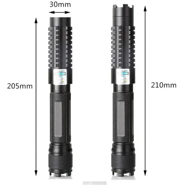 Most Powerful 100000M 450Nm High Power Blue Laser Pointer Flashlight Wicked Lazer Torch5