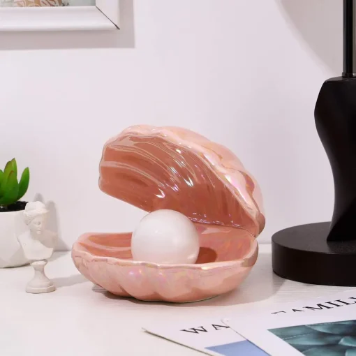 Pearl-Shell-Desk-Lamp