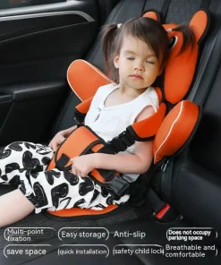 Portable-Adjustable-Childrens-Car-Seat