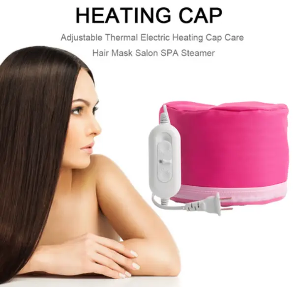 Portable Hooded Hair Dryer Heat Cap Streamer