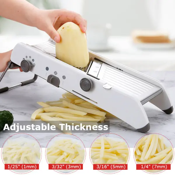 Professional Stainless Steel Mandoline Slicer Across U S