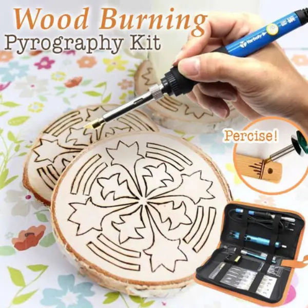 Pyrography Wood Burning Set4