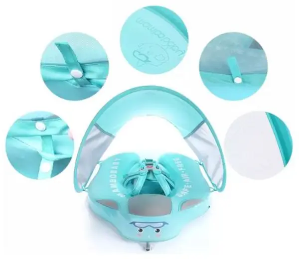 Smart Swim Trainer Baby Airless Float Ring7