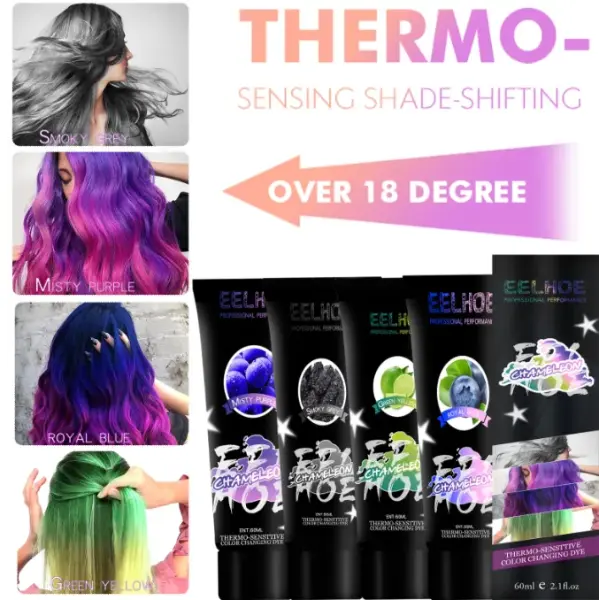 Thermochromic Color Changing Hair Dye3