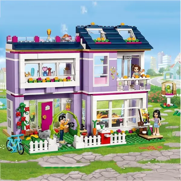 Toys Building Blocks Friends Emma’S House2