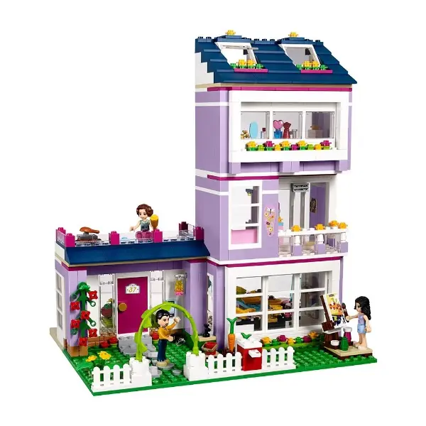 Toys Building Blocks Friends Emma’S House3