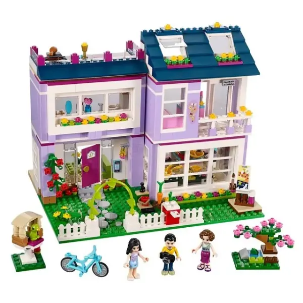 Toys Building Blocks Friends Emma’S House4