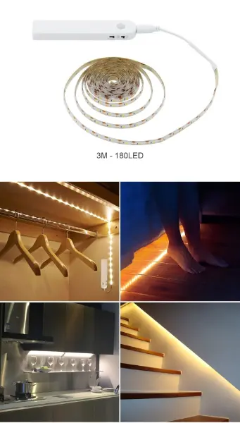 Under Bed Motion Activated Lighting Strip2