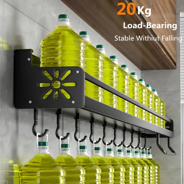 Wall Mounted Kitchen Storage Rack Organizer2