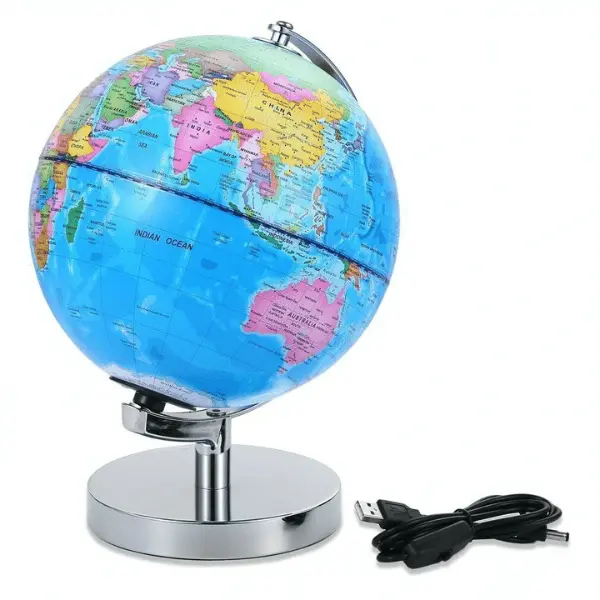 World Globe Led Constellation Map & Night Light4