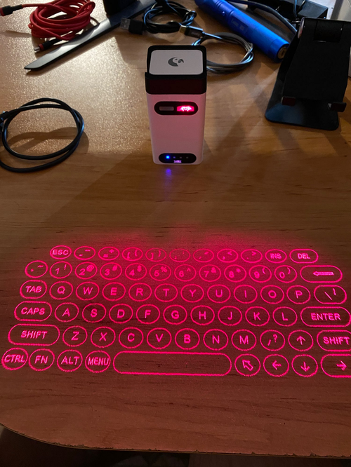 Bluetooth Virtual Keyboard photo review