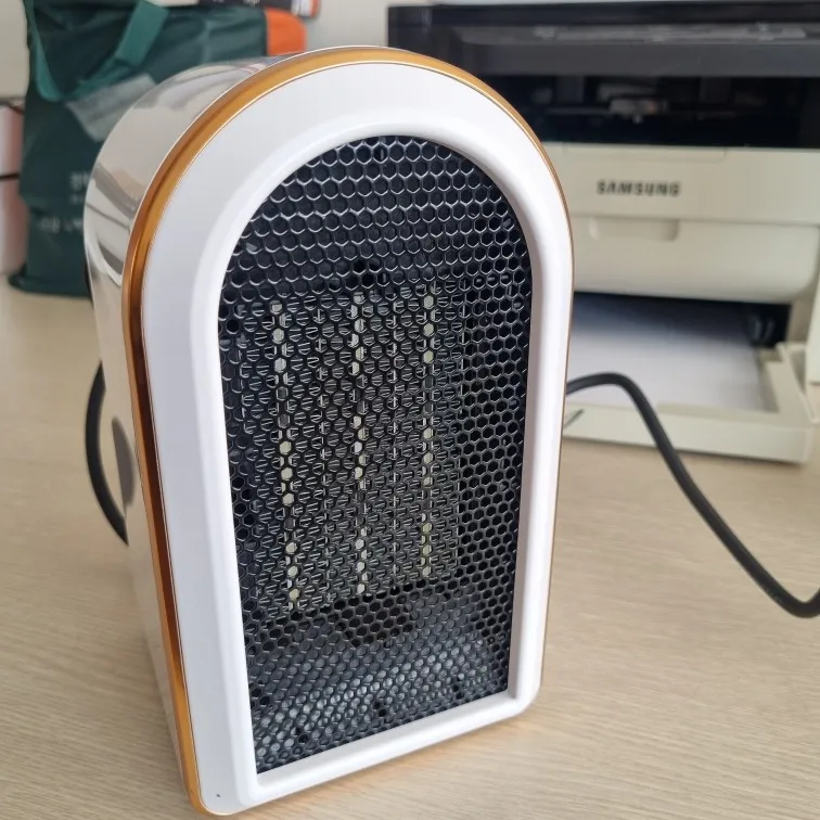 Portable Mini Desktop Electric Heater for Home & Office photo review