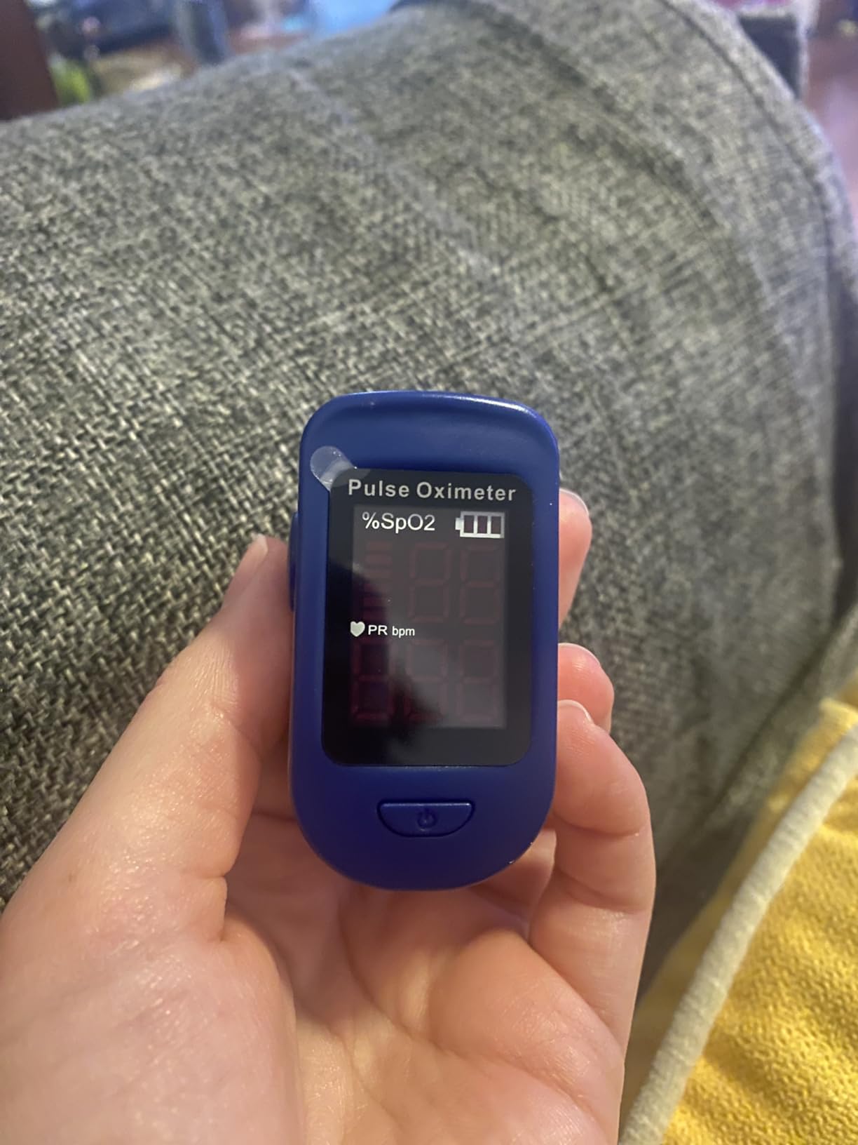 Finger Blood Pressure Pulse Oximeter photo review