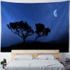 Moon Painting Wall Art Canvas - Moonrise At Sea Ocean Framed Pictures For Living Room Decorations 300cmx200cm Home Office Modern Landscape Poster Nature Print Ready To Hang Bedroom Bathroom Artwork15