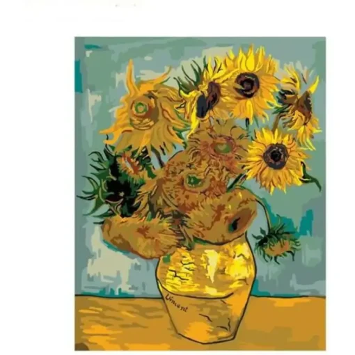 Wieco Art Sunflower By Vincent Van Gogh Oil Paintings Reproduction Modern Floral Giclee Canvas Prints Artwork Flowers Pictures On Canvas Wall Art For Home And Office Decorations