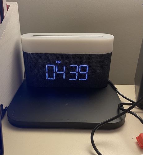 3 In 1 Wireless Charger Alarm Clock And Adjustable Night Light photo review