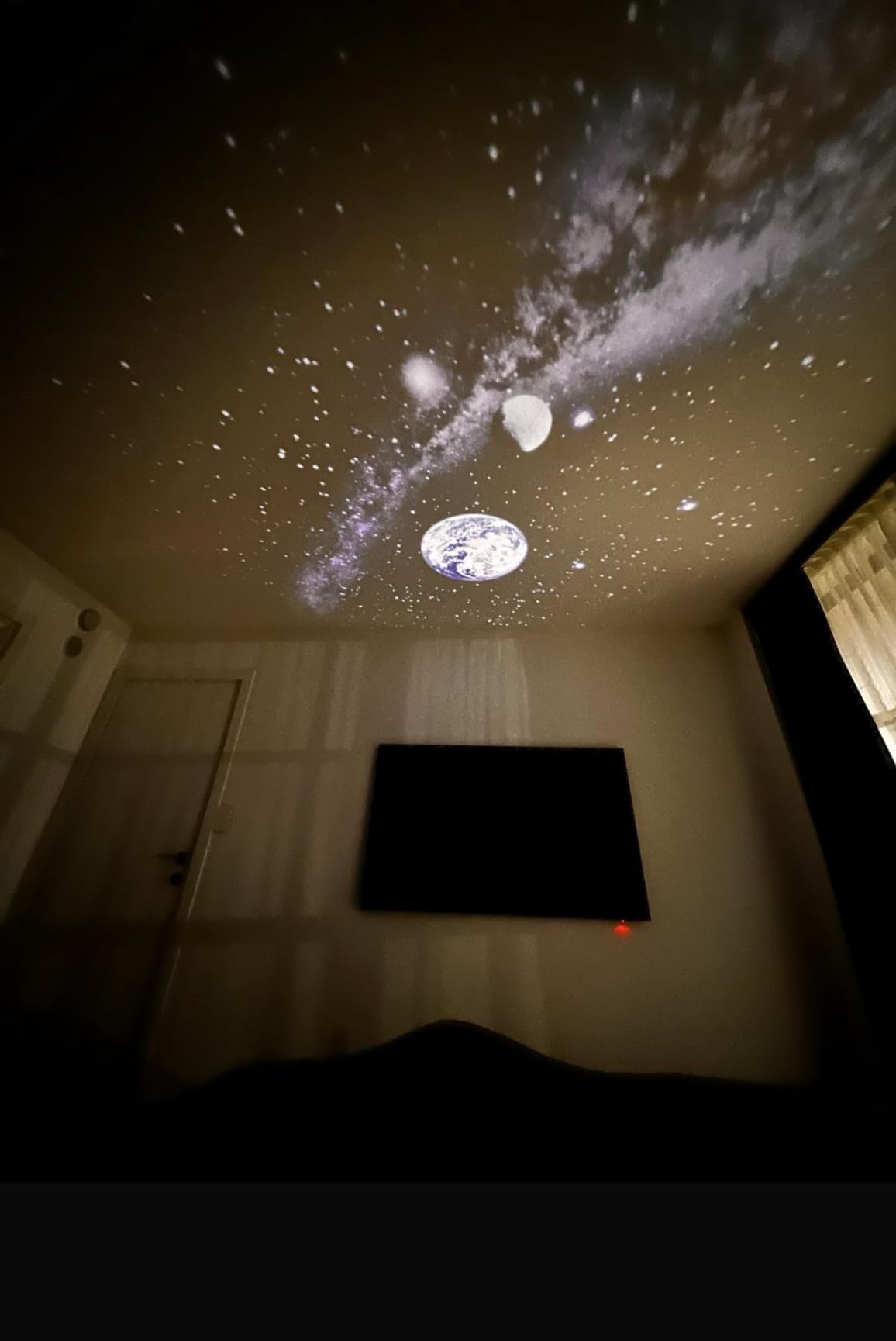 Star Projector, Orzorz Galaxy Night Light, Home Planetarium Projector With Rechargeable Battery, Sky Light Living Room Decor, Real Starry Nebula, Planet Presentation For Kids, Teen Girls, Adults photo review