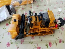 9 Channels Remote Control Bulldozer, 2.4Ghz Rc Construction Vehicle Truck Toys photo review