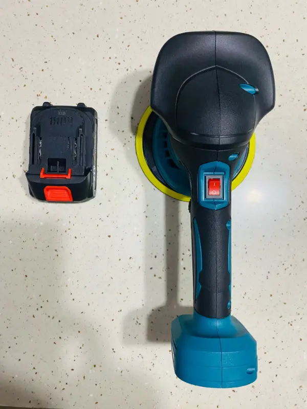 Cordless Electric Car Polisher Kit photo review