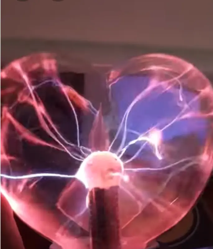 Tesla Coil Light Show Plasma Heart Ball photo review