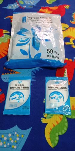 Biodegradable Disposable Toilet Seat Cover (10/50Pcs) photo review