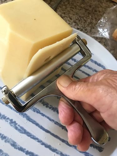 Adjustable Cheese Slicer - Cheese Shaver for Cooking photo review