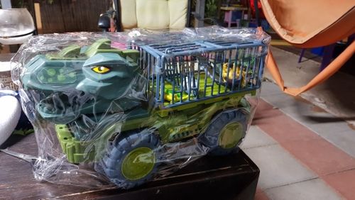 Dinosaur Truck Toy: Kids Dinosaur Trucks Boys Gift photo review