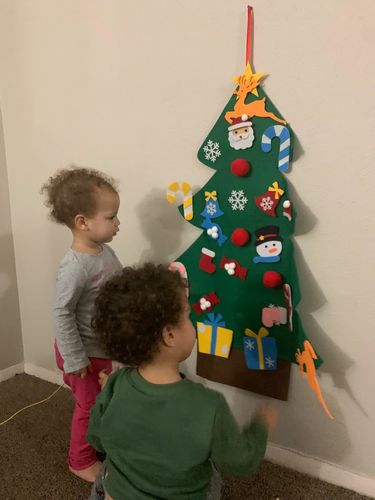 Diy Felt Christmas Tree Set photo review