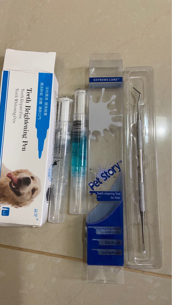 Dog Teeth Plaque Removing Pens photo review